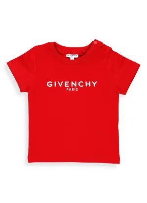 Givenchy Kids Logo Print Crewneck T-Shirt
