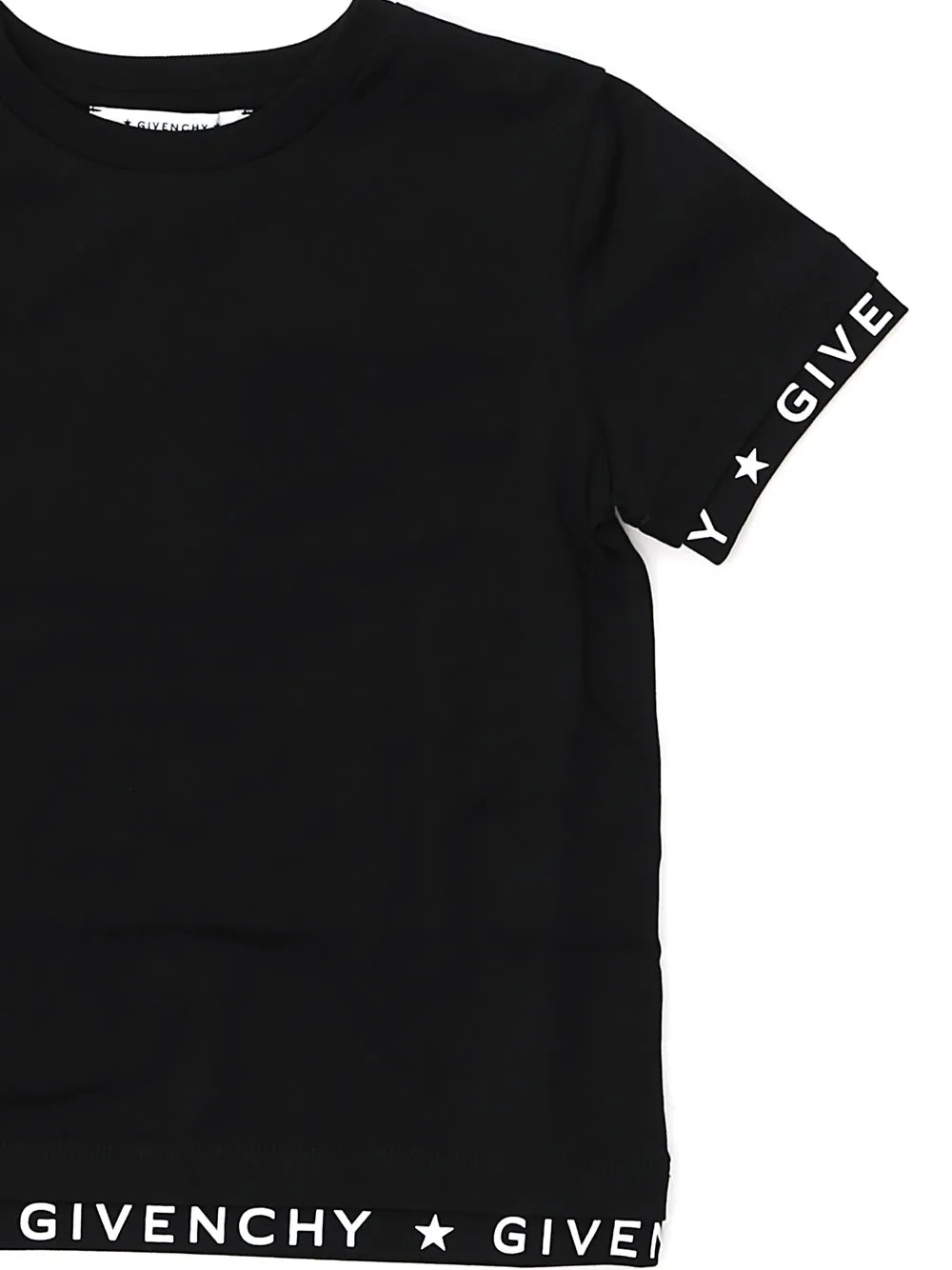 Givenchy Kids Logo Print Crewneck T-Shirt