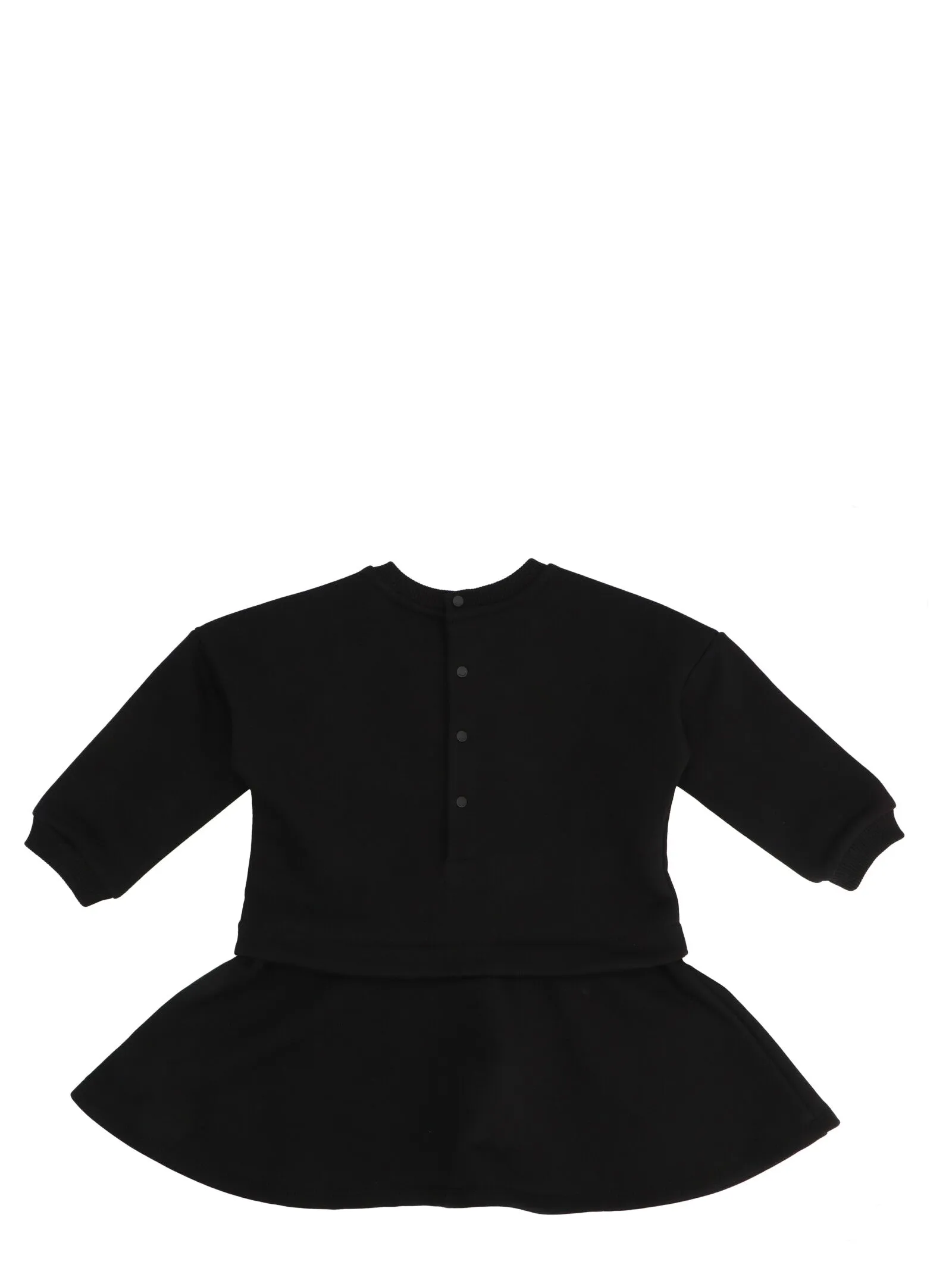 Givenchy Kids Logo Print Long-Sleeve Dress