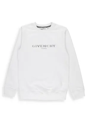 Givenchy Kids Logo Print Sweatshirt