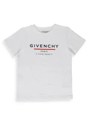 Givenchy Kids Logo Print T-Shirt