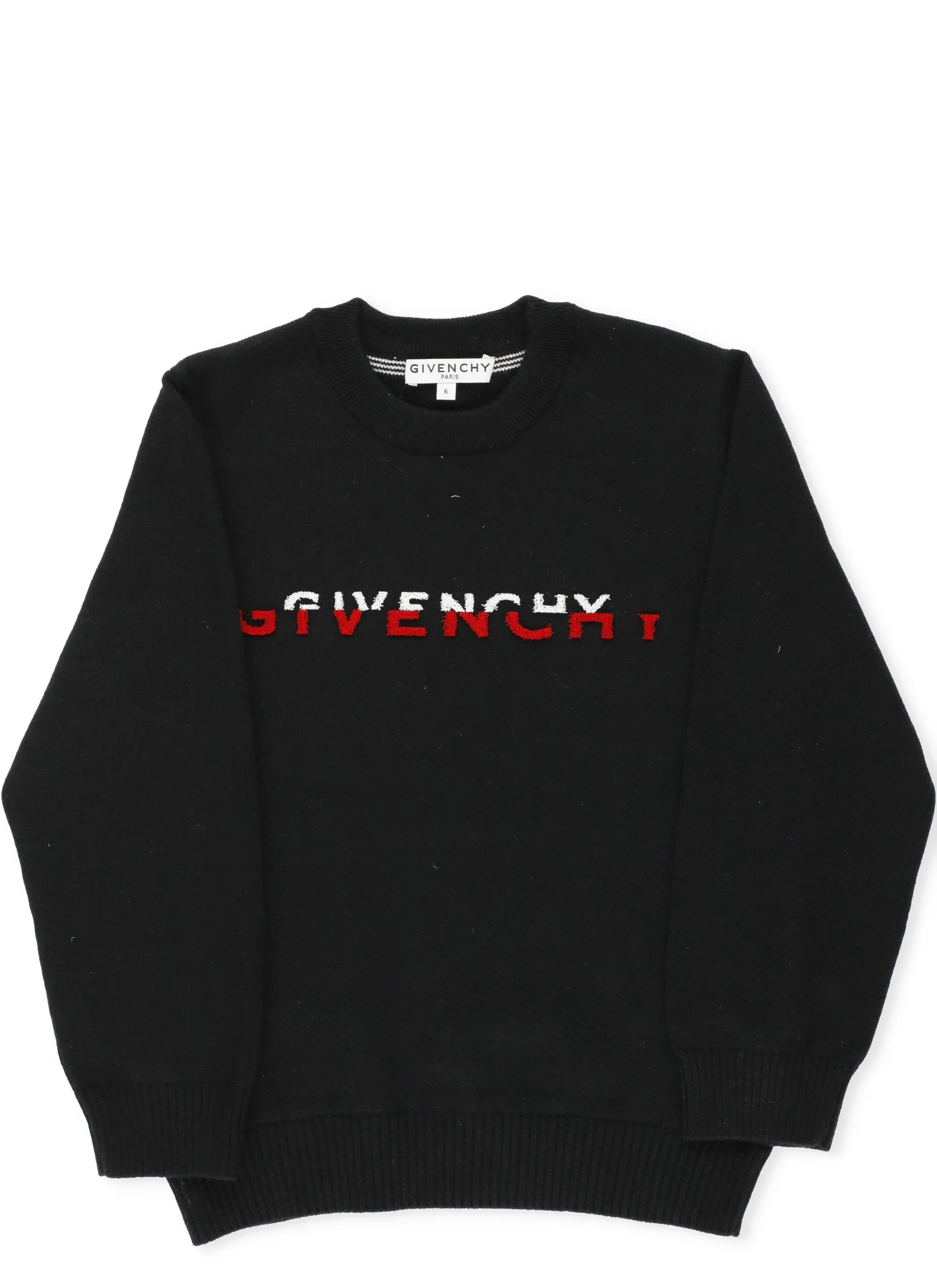 Givenchy Kids Logo Printed Crewneck Jumper