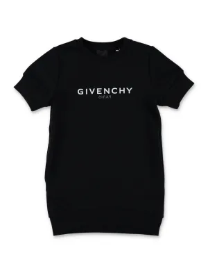 Givenchy Kids Logo Printed Crewneck Sweatshirt Dress