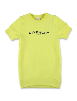 Givenchy Kids Logo Printed Crewneck Sweatshirt Dress