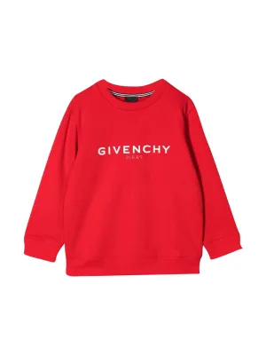 Givenchy Kids Logo Printed Crewneck Sweatshirt