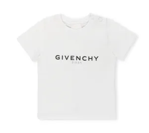 Givenchy Kids Logo Printed Crewneck T-Shirt