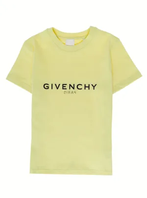 Givenchy Kids Logo Printed Crewneck T-Shirt