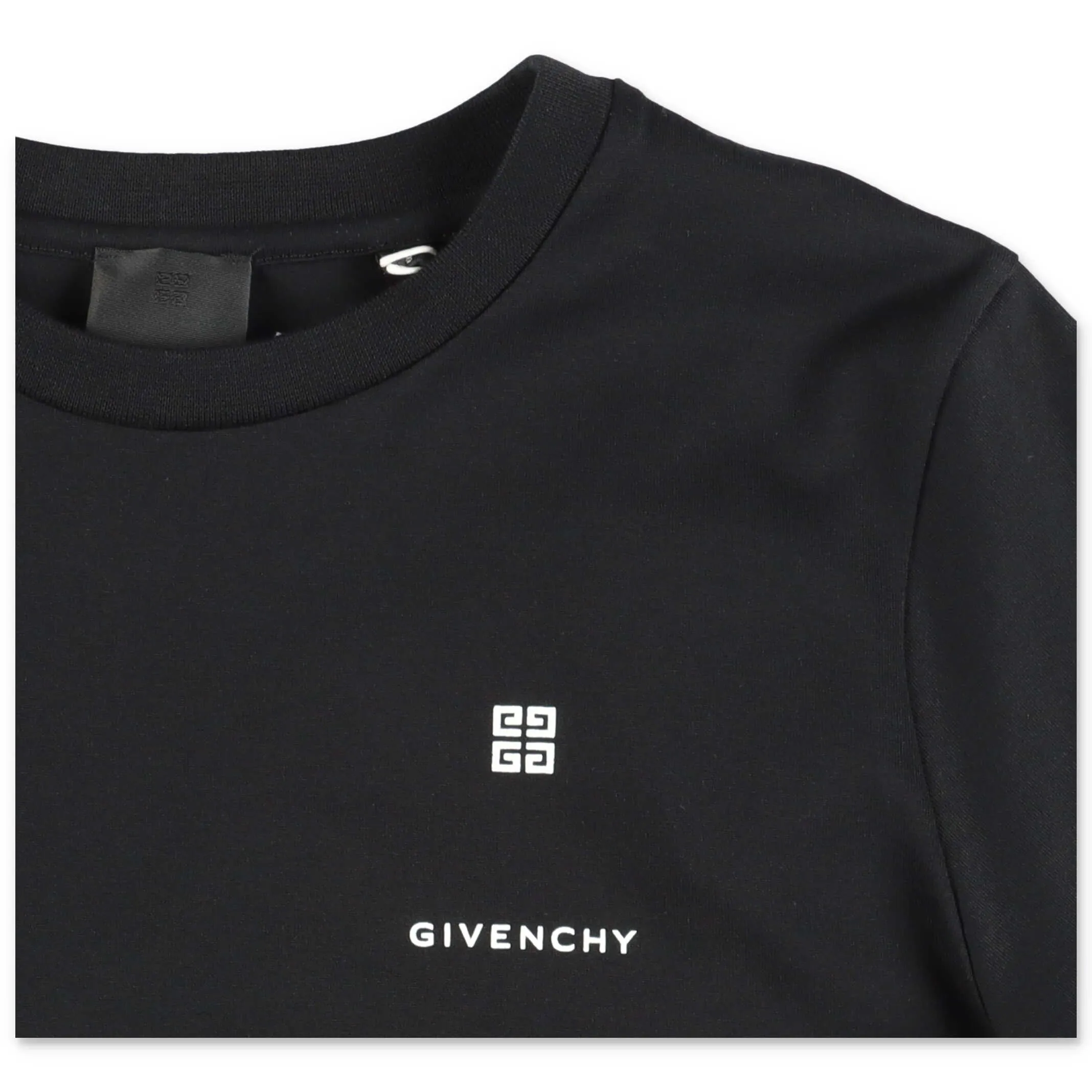 Givenchy Kids Logo Printed Crewneck T-Shirt