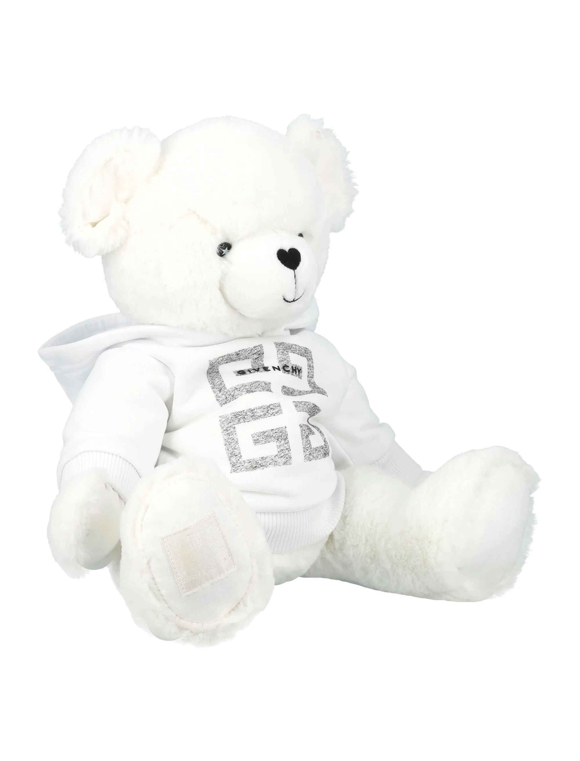 Givenchy Kids Logo Printed Faux-Fur Tedddy Bear Toy