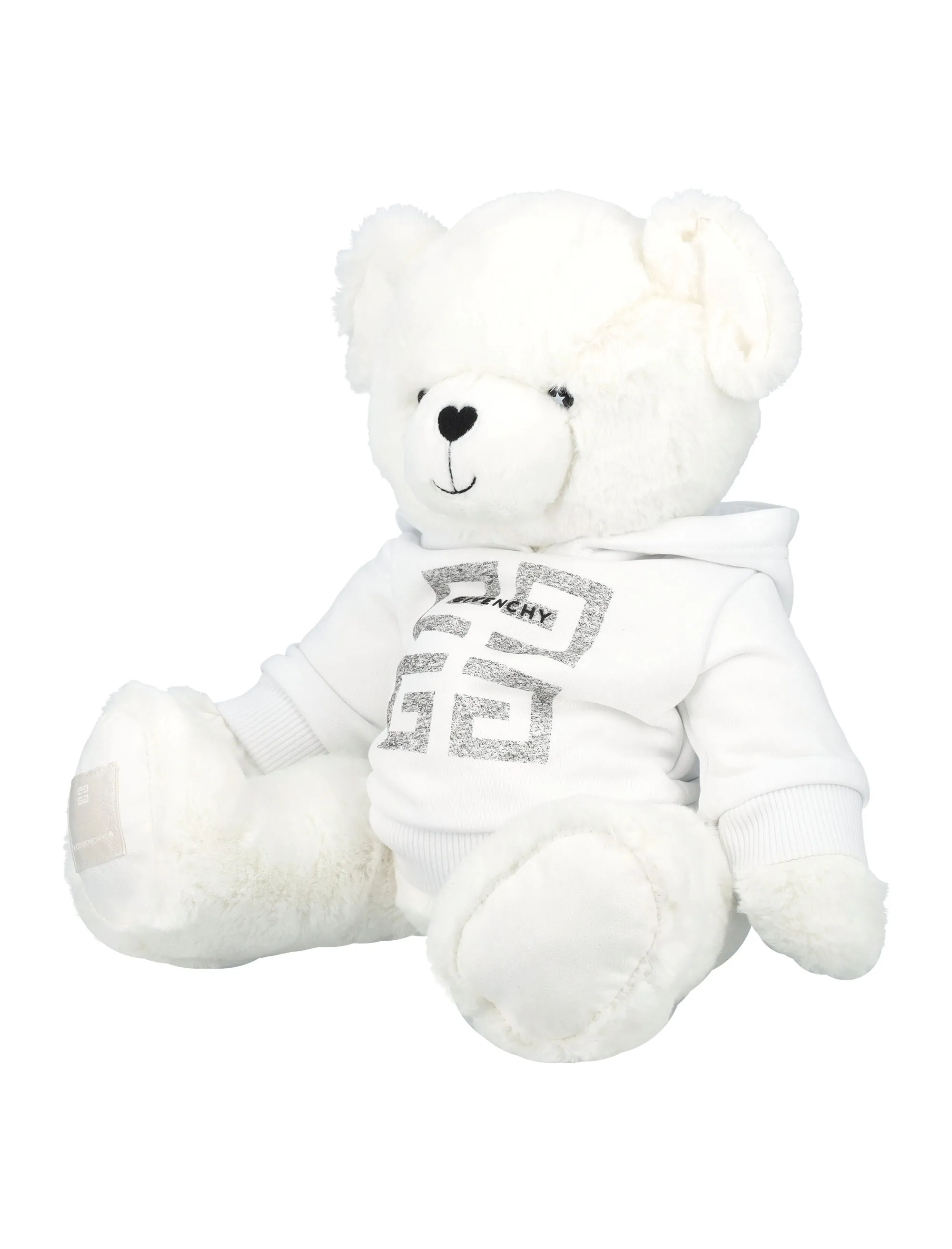 Givenchy Kids Logo Printed Faux-Fur Tedddy Bear Toy