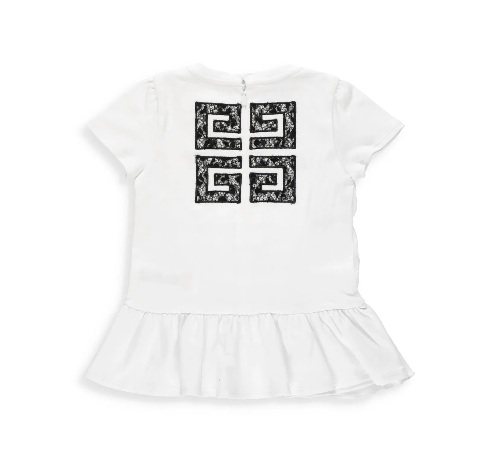 Givenchy Kids Logo Printed Flared Crewneck T-Shirt Dress