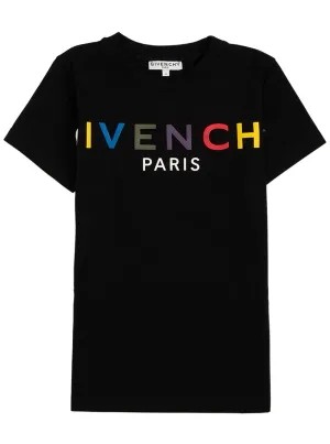 Givenchy Kids Logo Printed T-Shirt