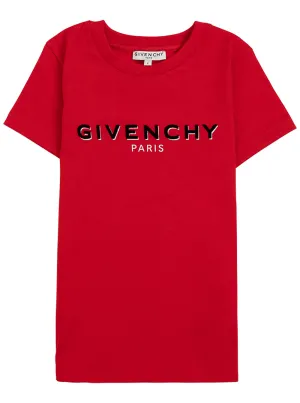Givenchy Kids Logo Printed T-Shirt