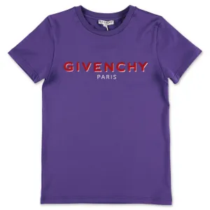 Givenchy Kids Logo Printed T-Shirt