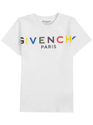 Givenchy Kids Logo Printed T-Shirt