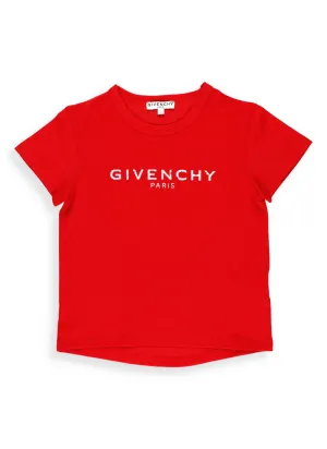 Givenchy Kids Logo Printed T-Shirt