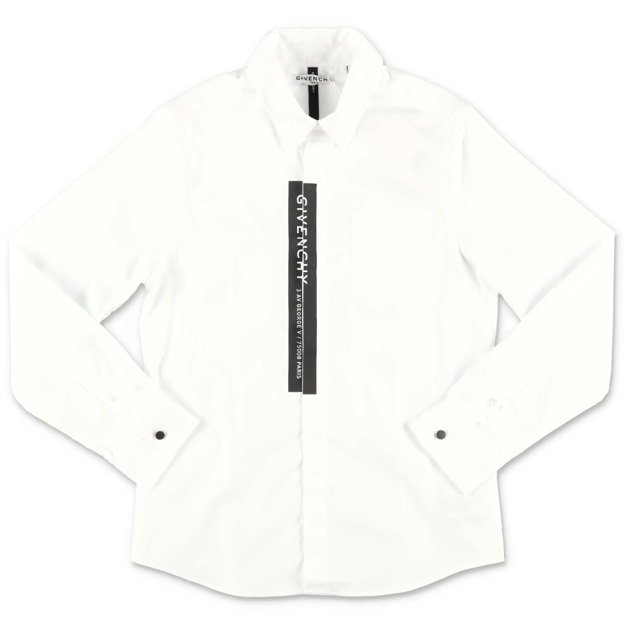 Givenchy Kids Logo Stripe Printed Shirt