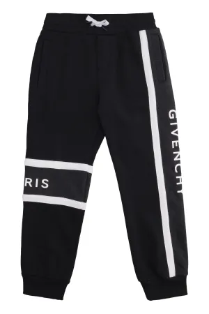 Givenchy Kids Logo Tape Track Pants