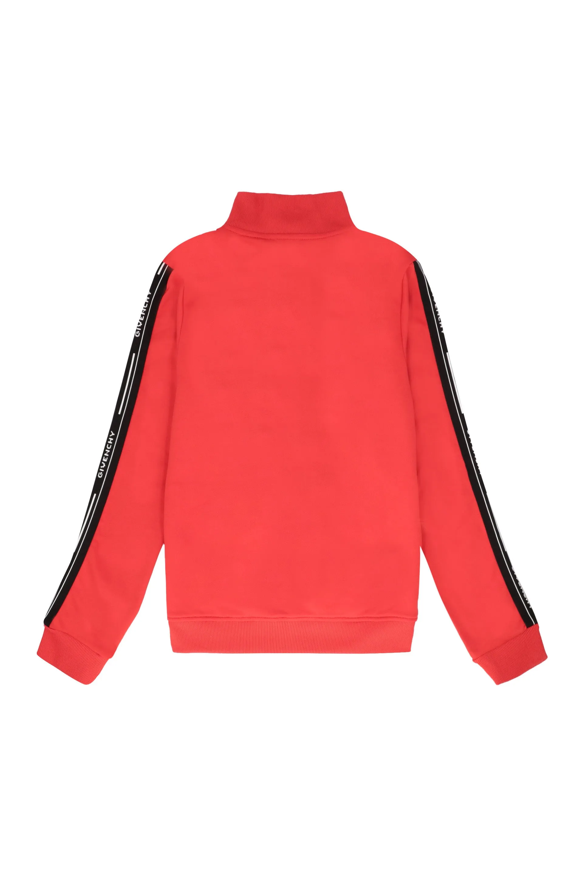 Givenchy Kids Logo Tape Zipped Track Jacket
