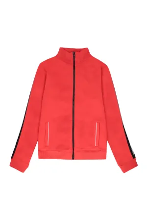 Givenchy Kids Logo Tape Zipped Track Jacket
