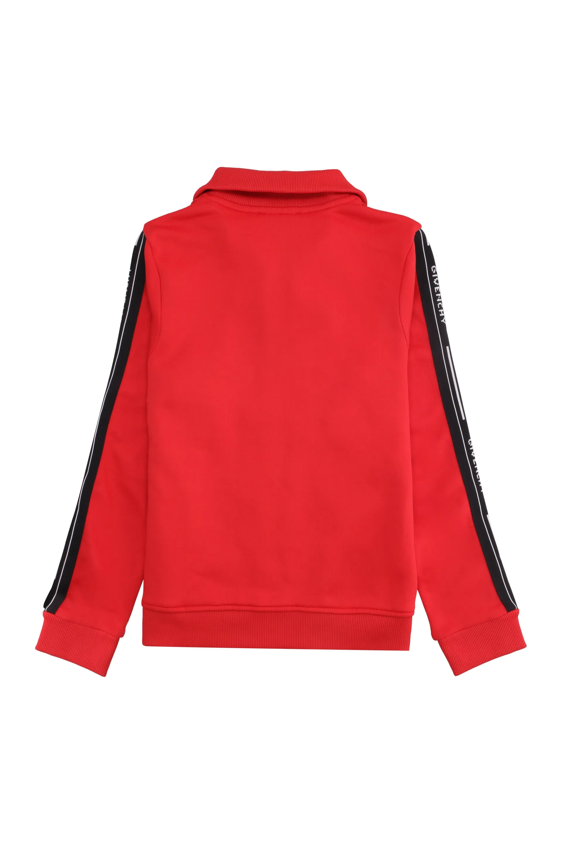 Givenchy Kids Logo Tape Zipped Track Jacket