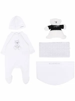 Givenchy Kids Printed Baby Pajamas Set