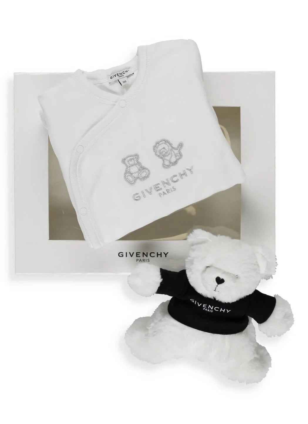 Givenchy Kids Teddy Embroidered Pajamas Set