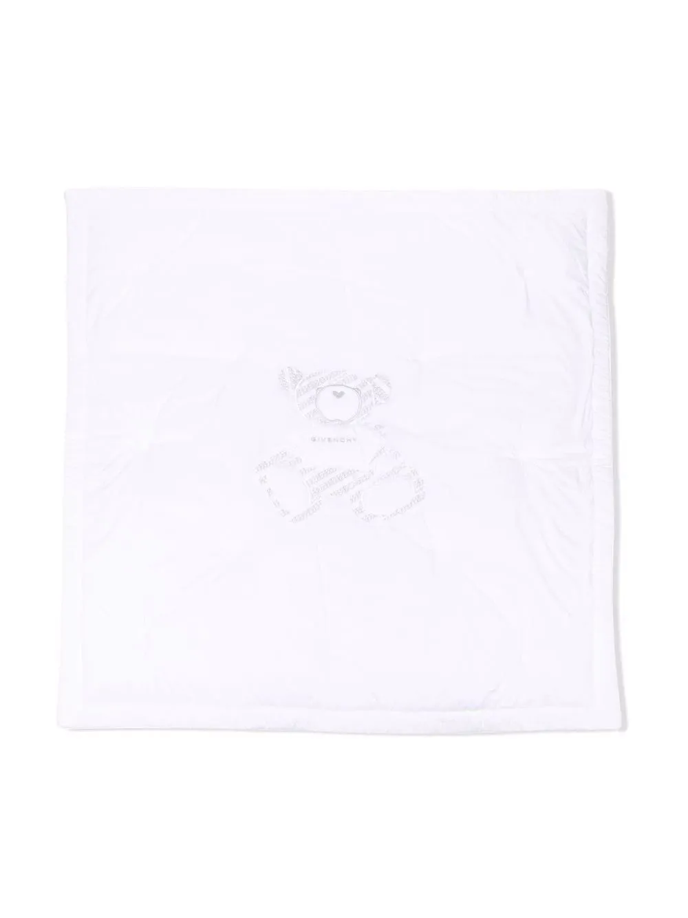 Givenchy Kids Teddy Embroidered Printed Blanket