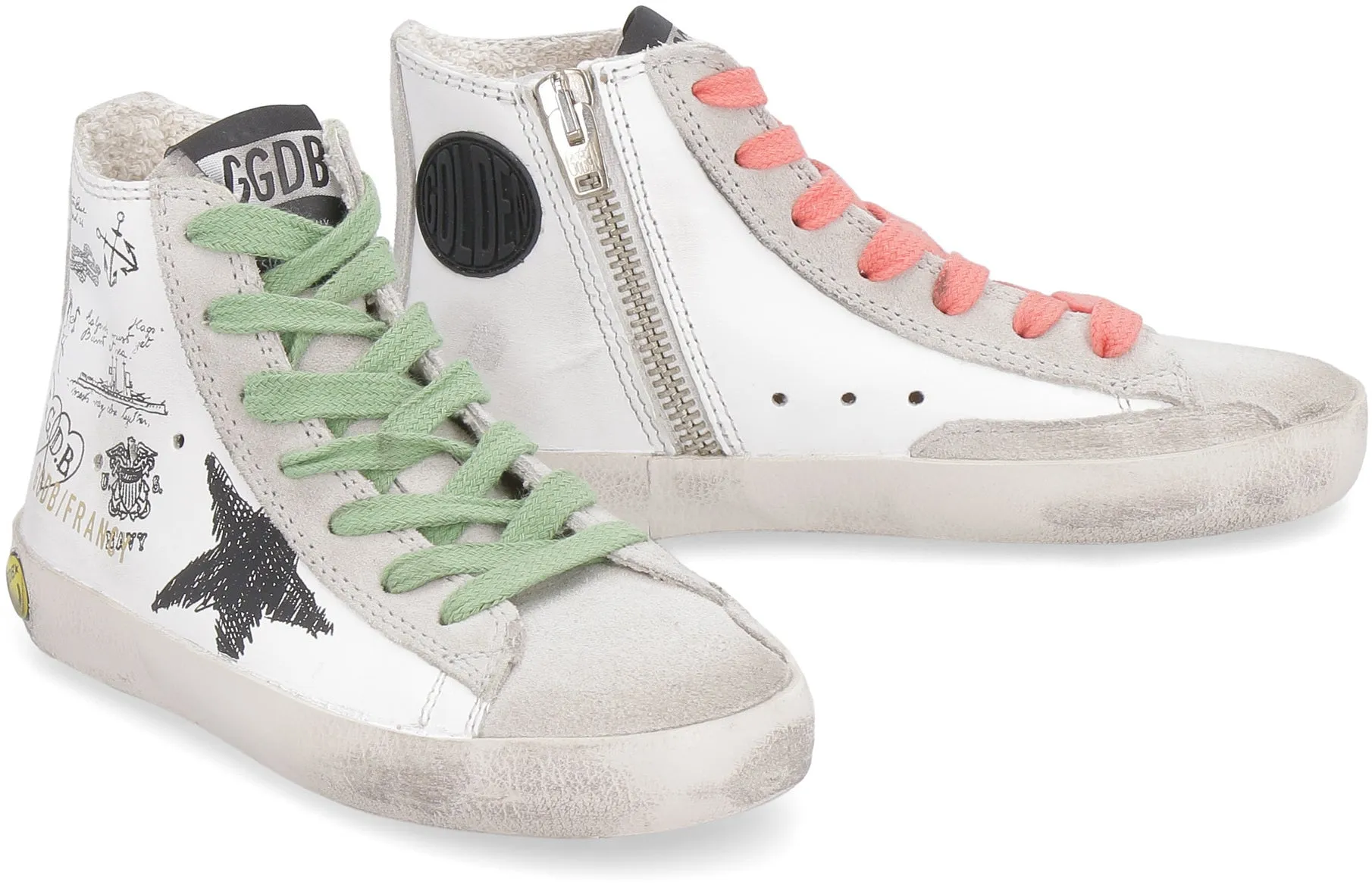 Golden Goose Kids Francy High Top Sneakers