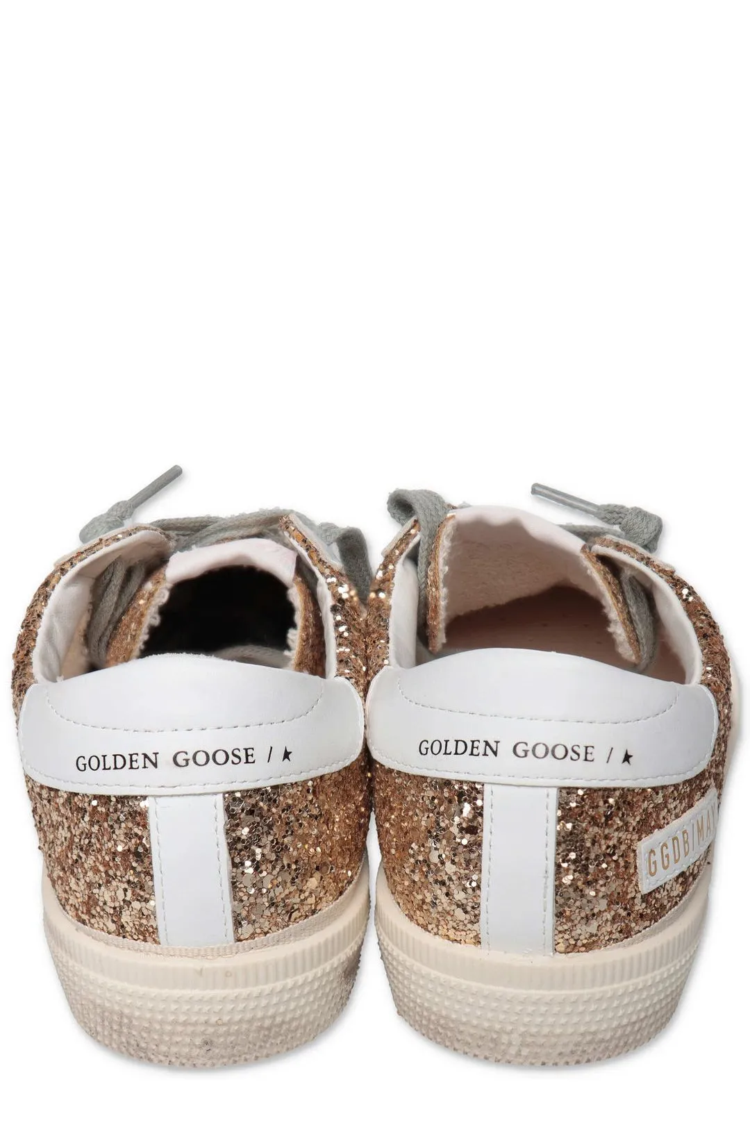 Golden Goose Kids May Glitter Sneakers