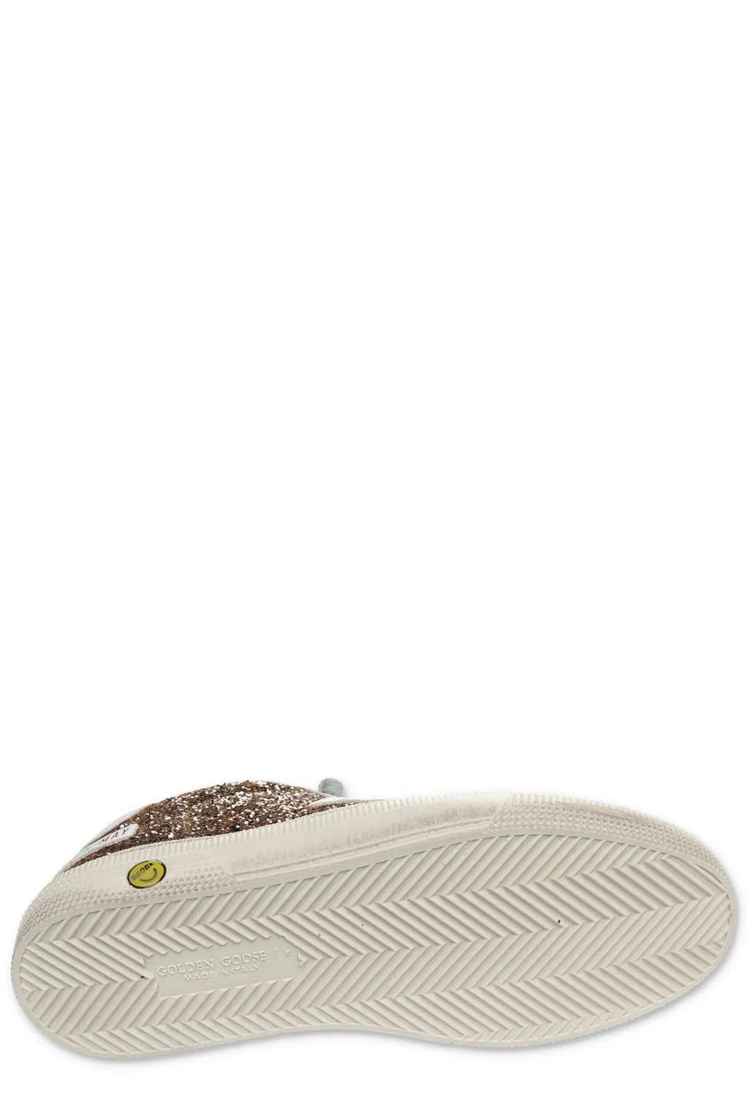 Golden Goose Kids May Glitter Sneakers