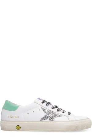 Golden Goose Kids May Lace-Up Sneakers