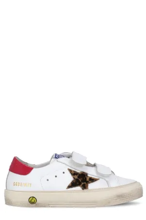 Golden Goose Kids May School Low-Top Sneakers