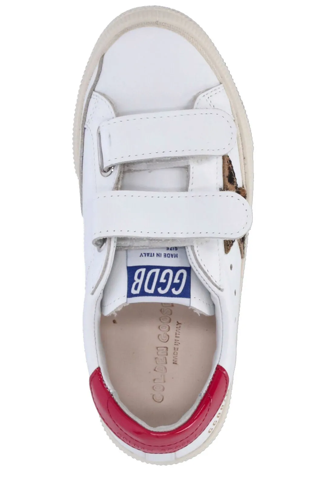 Golden Goose Kids May School Low-Top Sneakers