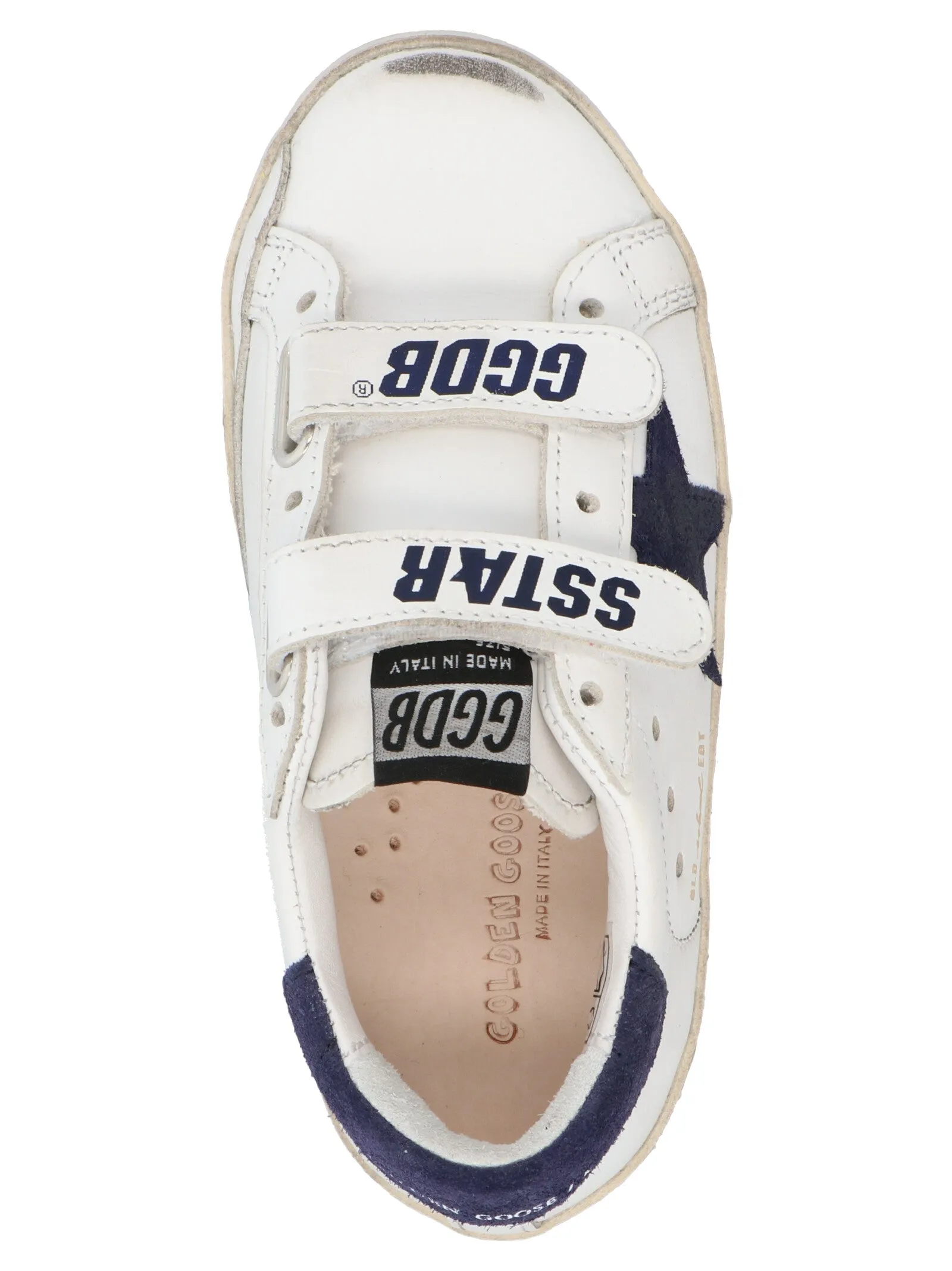 Golden Goose Kids Old School Double Strap Sneakers