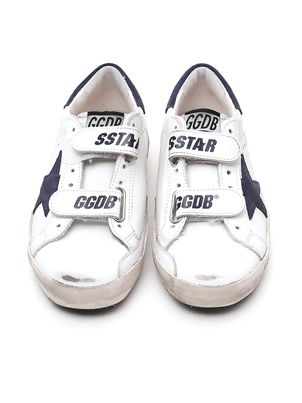 Golden Goose Kids Old School Velcro Strap Sneakers