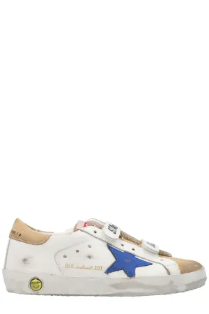 Golden Goose Kids Old School Velcro Strap Sneakers