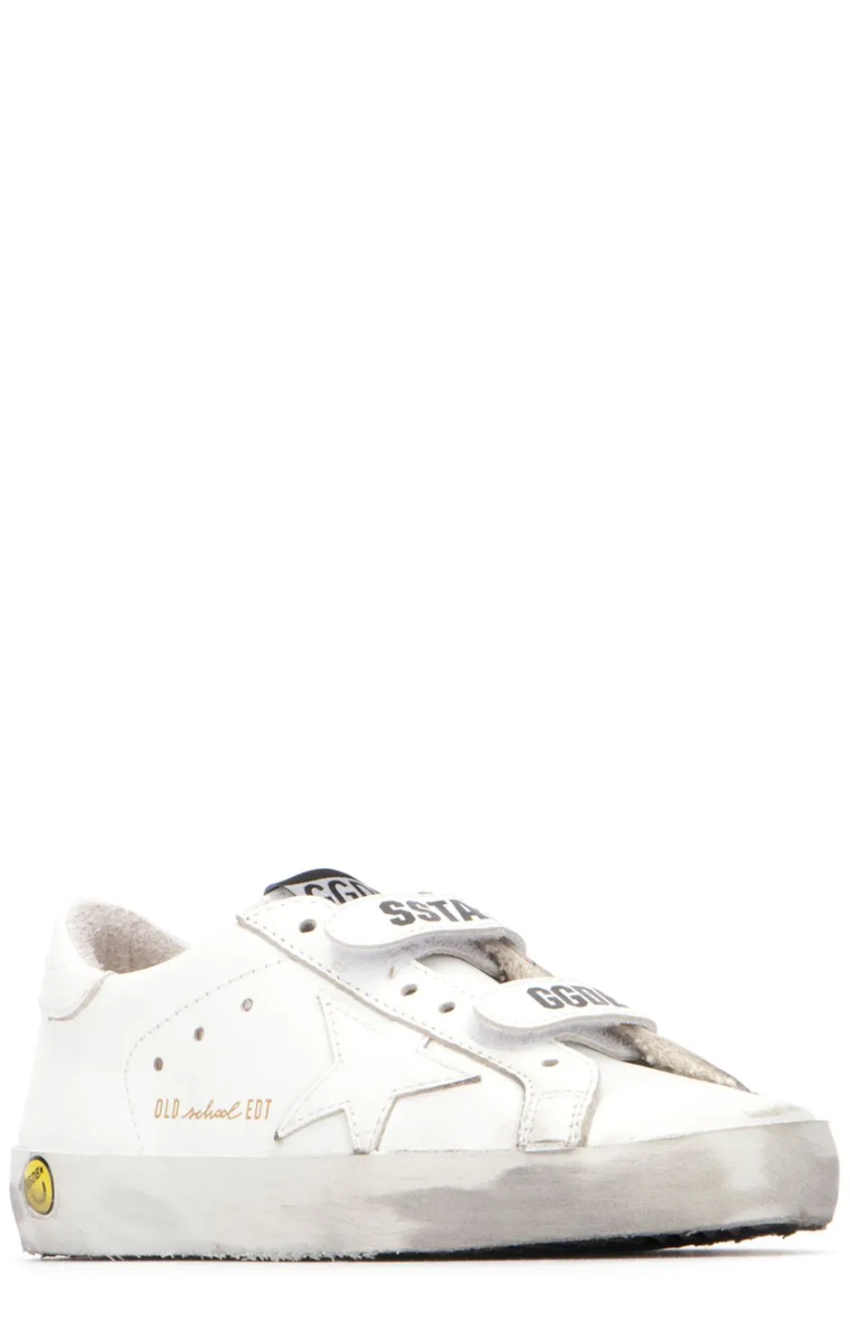 Golden Goose Kids Old School Velcro Strap Sneakers