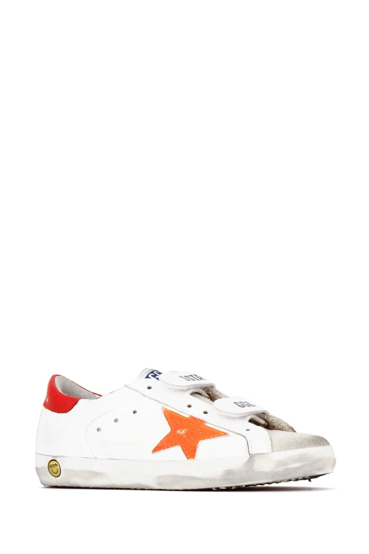 Golden Goose Kids Old School Velcro Strap Sneakers