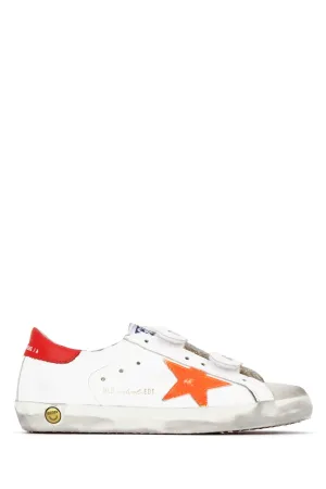 Golden Goose Kids Old School Velcro Strap Sneakers