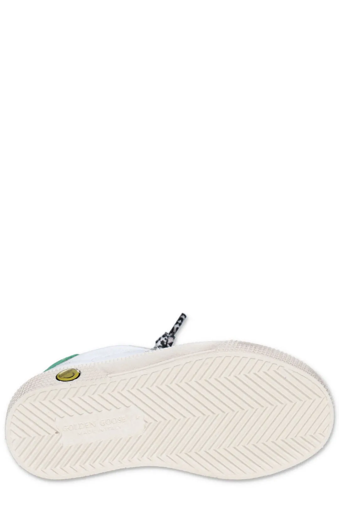 Golden Goose Kids Round Toe Lace-Up Sneakers