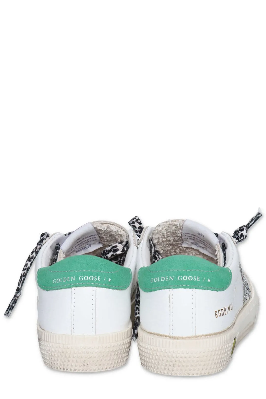 Golden Goose Kids Round Toe Lace-Up Sneakers