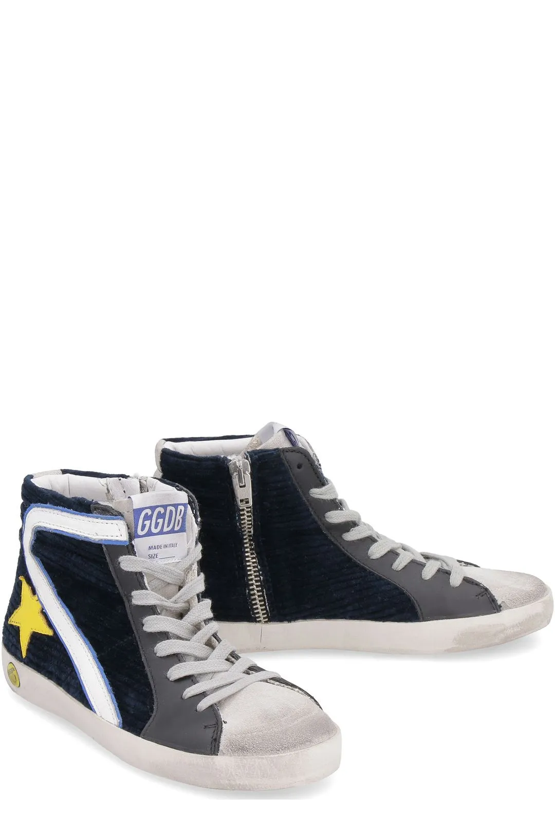 Golden Goose Kids Slide High Top Sneakers