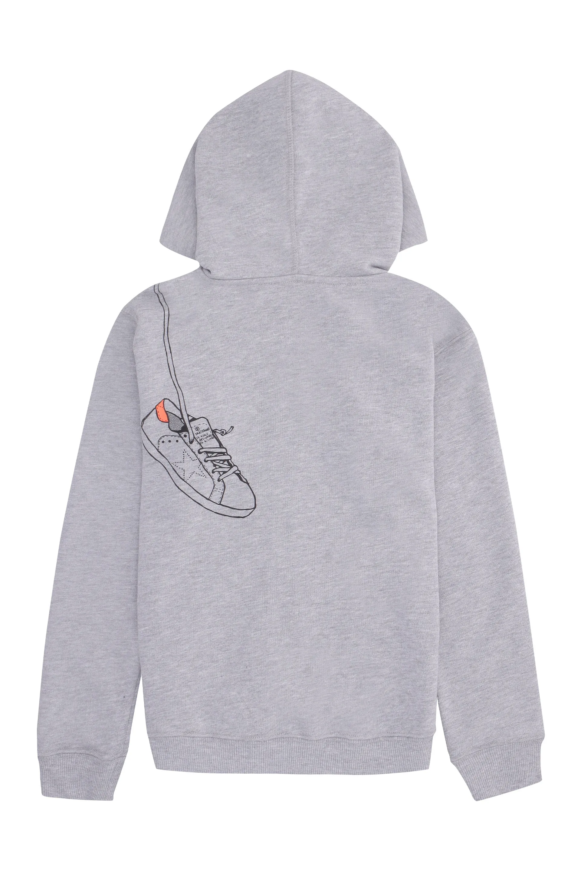 Golden Goose Kids Sneaker Printed Hooded Jacket