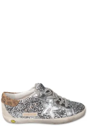 Golden Goose Kids Superstar Glitter Sneakers