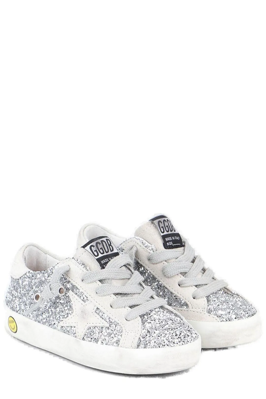 Golden Goose Kids Superstar Glitter Sneakers