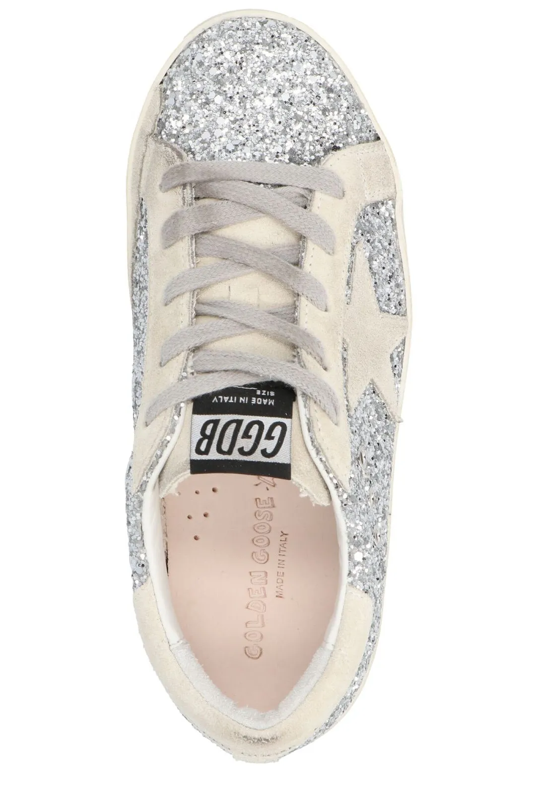 Golden Goose Kids Superstar Glitter Sneakers