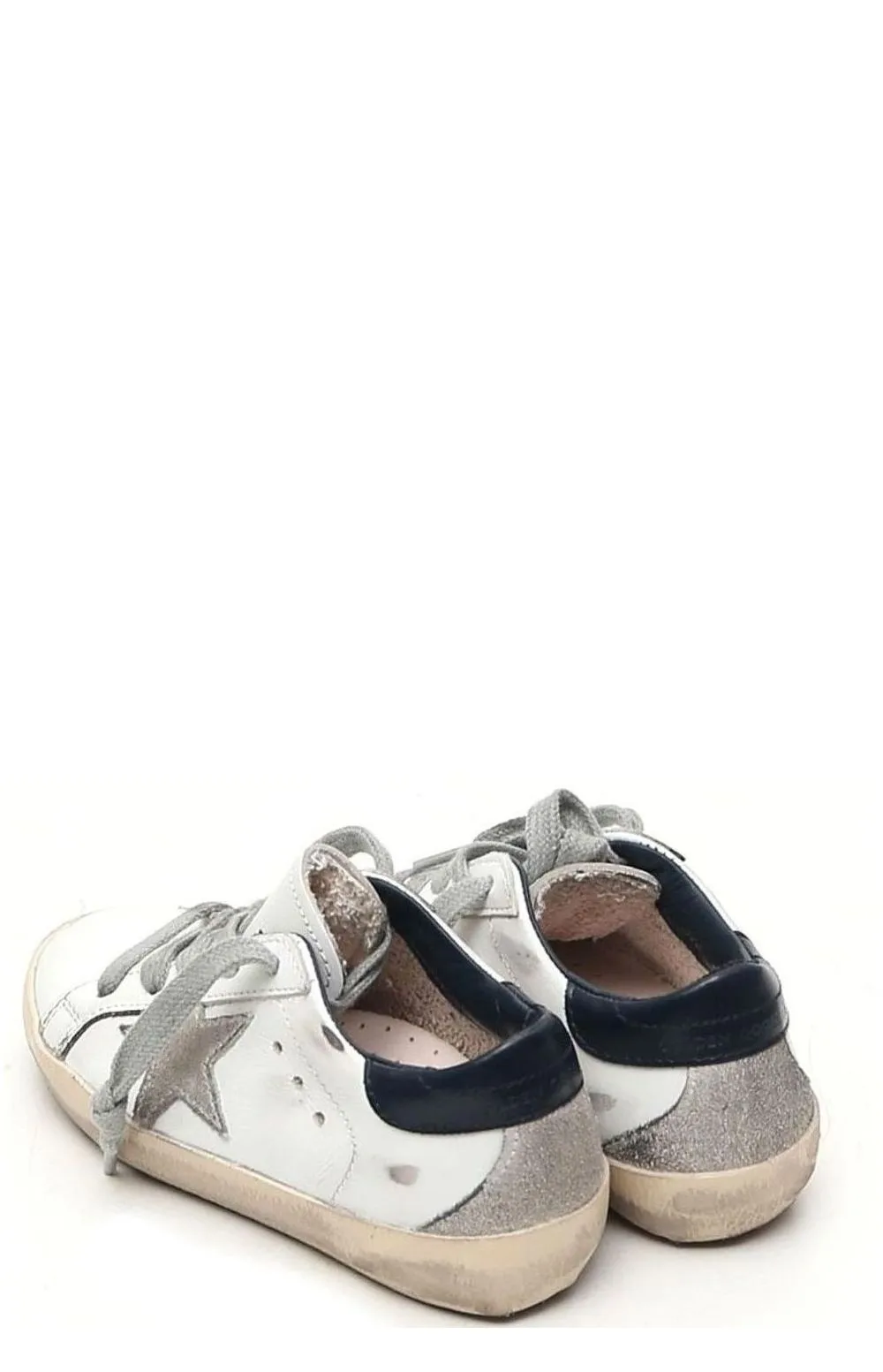 Golden Goose Kids SuperStar Lace-Up Sneakers