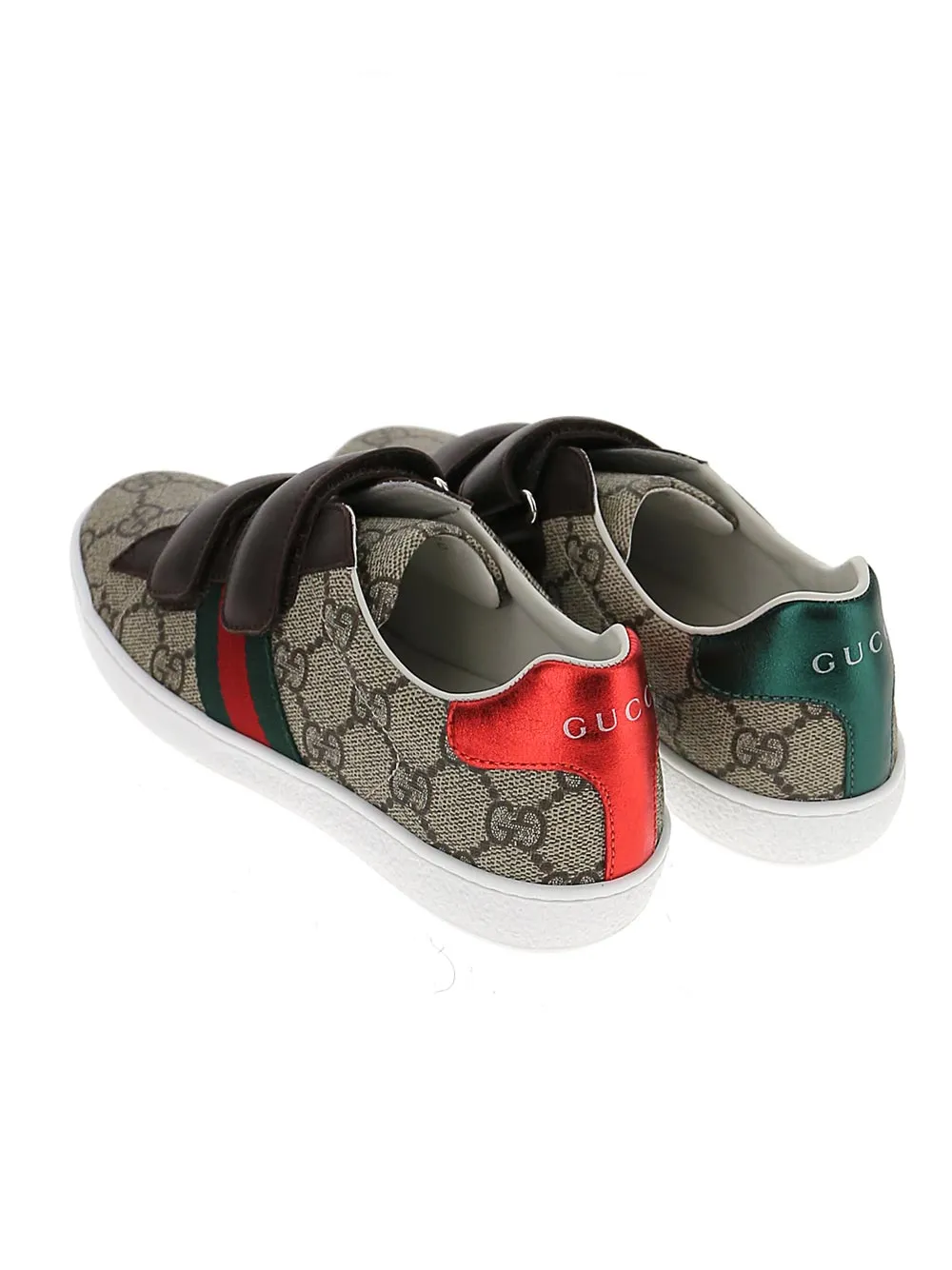 Gucci Kids Ace GG Supreme Sneakers