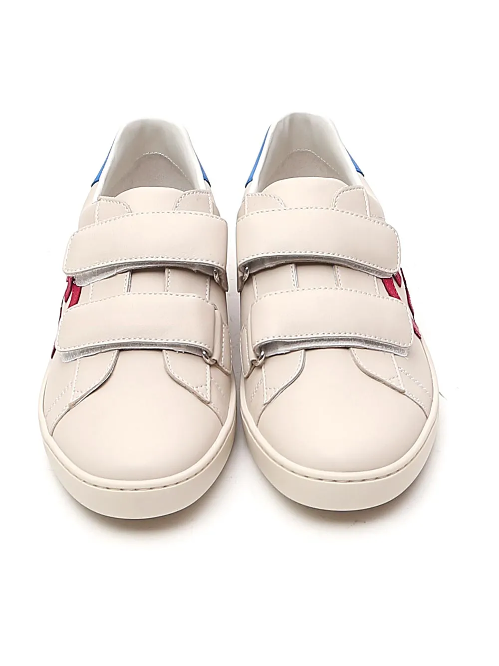 Gucci Kids Ace Strapped Sneakers